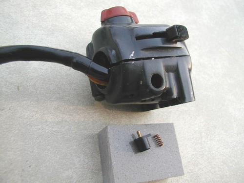 Honda OEM starter button and spring kit CB 750 550 500 450 350 175 - Bild 1 von 2