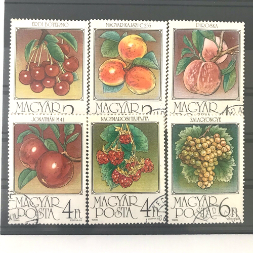 Ungarn 1986, Lot Gestempelt Briefmarken, Mi 3848 - 3853