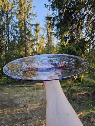 Vidrio artístico único Oiva Toikka Nuutajarvi Notsjo Finlandia - Imagen 5 de 13
