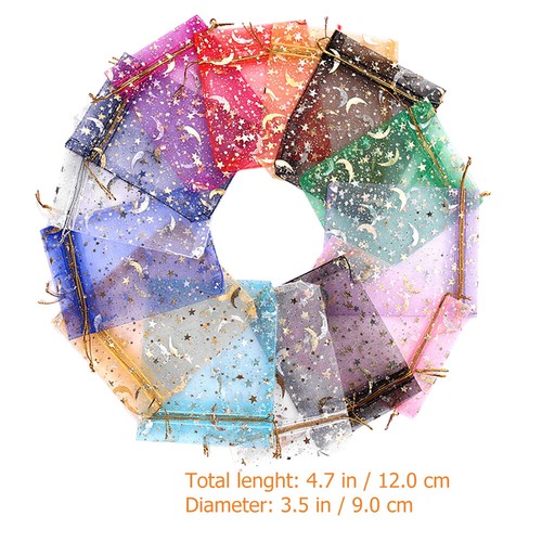 100PCS Storage Bags Bags Spices Bag Candy Mesh Pouches Favor Pouches - Picture 8 of 11