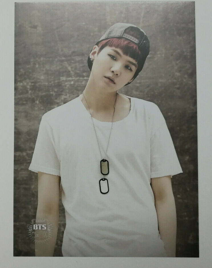 BTS The Red Bullet Hello Session Signed Photocards Official BTS The Red Bullet Hello Session Signed Photocards Official