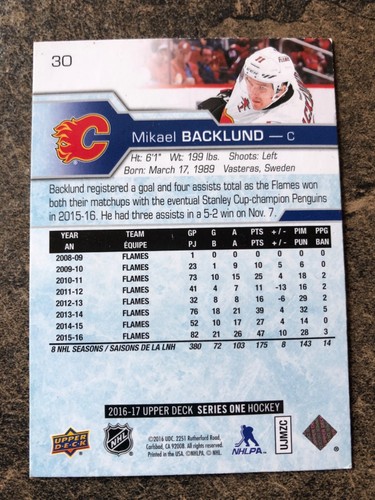 2016-17 Upper Deck - Base #1-200 (YOU PICK) - Picture 62 of 374