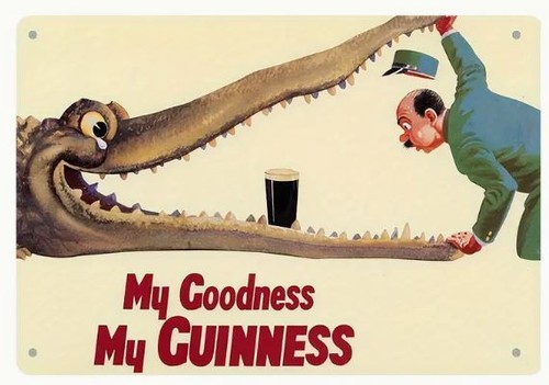 Various Guinness Beer Aluminum Sign Metal Irish Pub Vintage Rustic, 12" x 9" - Picture 4 of 7