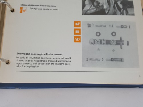 Manual De Oficina para Fiat Uno 45 55 70 SX Asistencia Técnica '1985 - Imagen 16 de 24