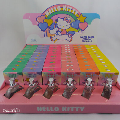 Hello Kitty Eau de Parfum, 15 ml, Vaporisateur, 12 verschiedene Sorten
