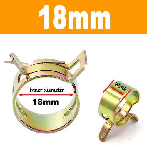 Fuel Line Hose Spring Clips Water Pipe Air Tube Clamps 4/5/6/7/8/10/12/15 - 46mm - Picture 53 of 76