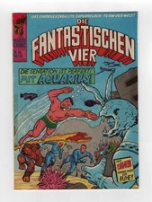 1964 MARVEL FANTASTIC FOUR #33 +DAREDEVIL #12 1ST APP OF ATTUMA RARE KEY GERMAN