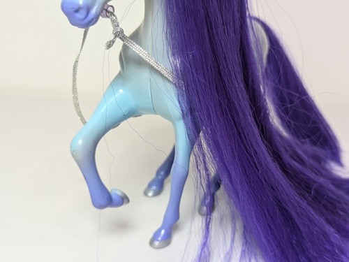 Fantasy Fillies Haley Star Prancer Purple Filly Vintage Horse Figure WORKS! - Picture 6 of 11