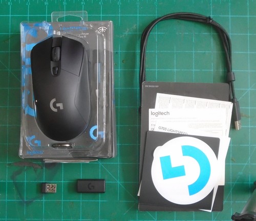 Logitech G703 Lightspeed Wireless Gaming Mouse Hero 25K Sensor