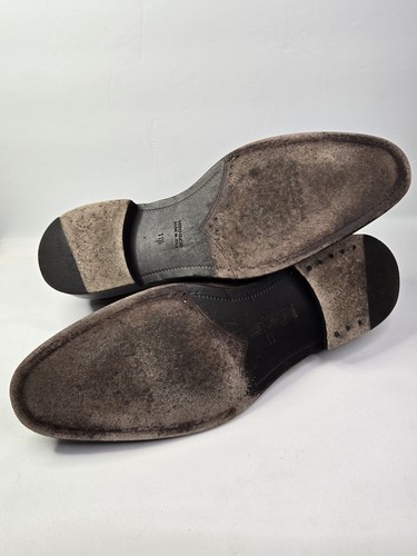 To Boot New York Adam Derrick Oxford Dress Shoes 11.5 Brown Suede Lace-Up Italy - Picture 8 of 15