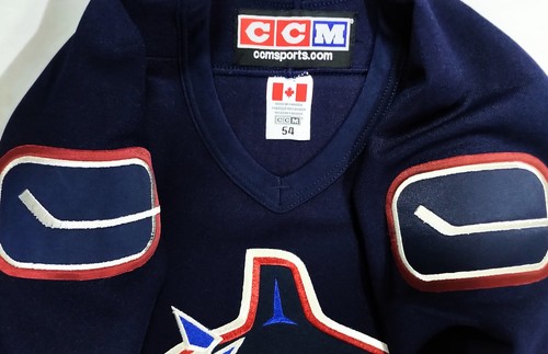VINTAGE-PRO-54 PAVEL BURE VANCOUVER CANUCKS CCM/MASKA AUTHENTIC HOCKEY JERSEY - Picture 4 of 8