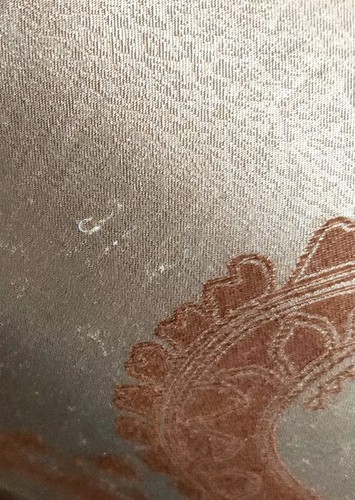 Wow! Custom Made Queen Duvet Floral Satin Gold Taupe Brown Paisley Print 90"x92" - Picture 9 of 16