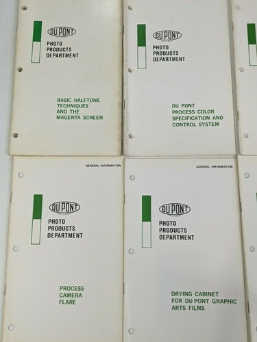 VTG 1960s Dupont Manual Photo Products Dept Photography VTG 1960s - Imagen 2 de 4