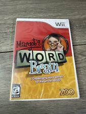 Margot's Word Brain NINTENDO WII BRAND NEW FACTORY SEALED