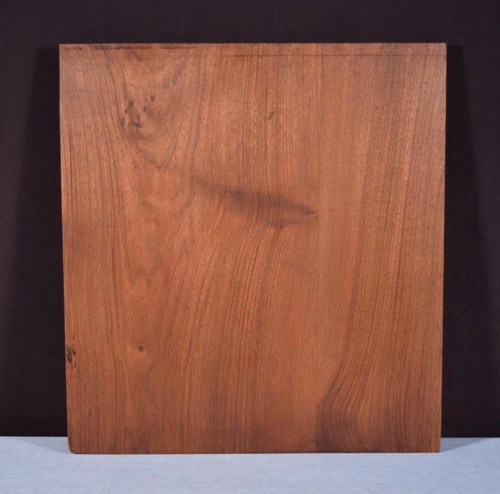 18" Tall Antique French Solid Walnut Wood Panel Highly Carved With Leopard - Picture 12 of 12