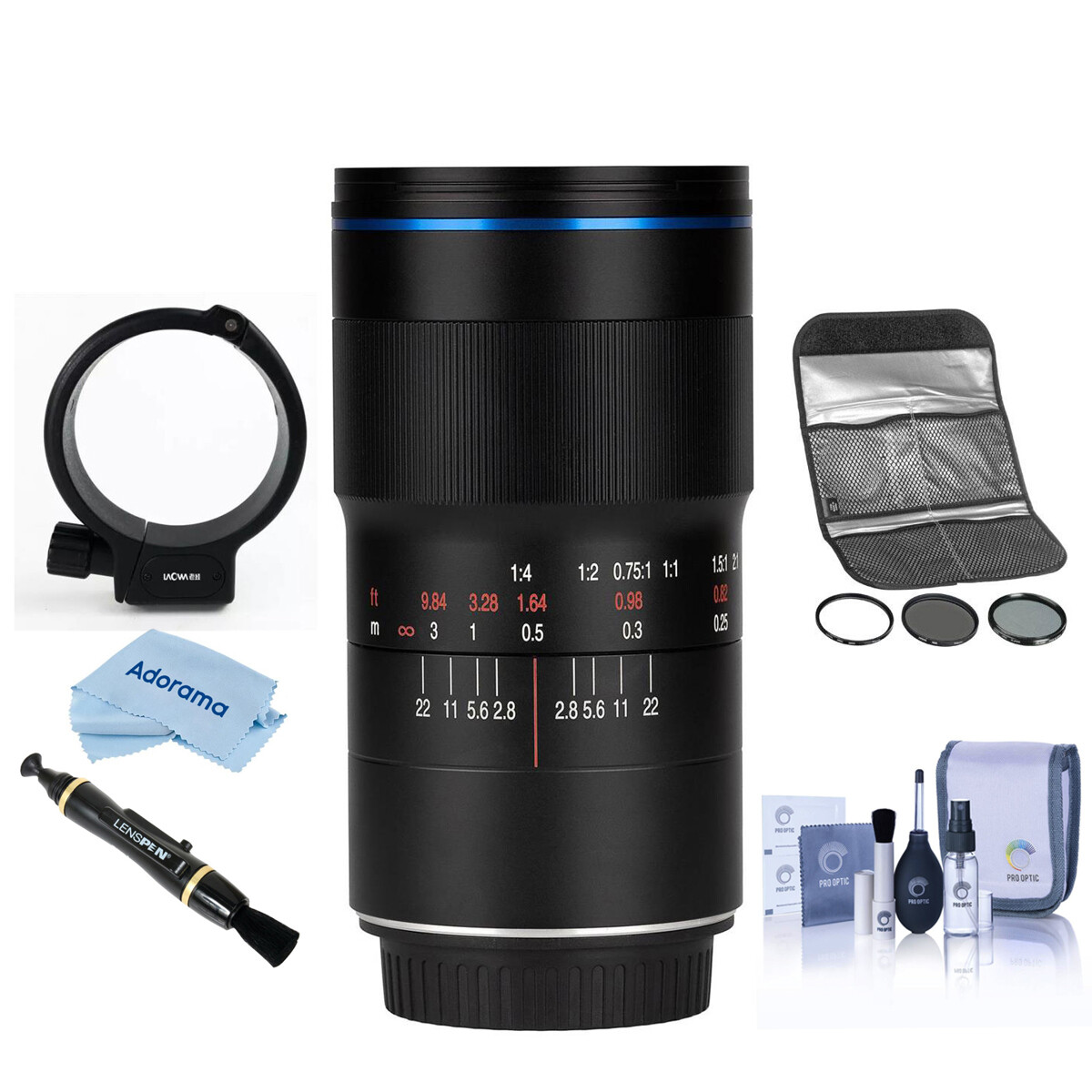 Объектив Venus Laowa 100mm f/2.8 2x Ultra Macro APO для Canon EF с комплектом фильтров
