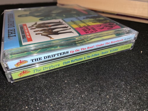THE DRIFTERS • 2 CD Box Set ~ 54 Classic Tracks ~ Clyde McPhatter ~ Wood Box - Picture 10 of 11