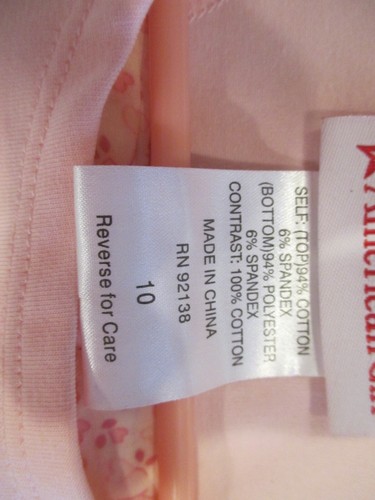 AMERICAN GIRL DOLL DRESS FOR YOUR CHILD SIZE 10 SLIGHTLY USED *** - Picture 3 of 7