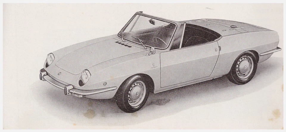FIAT 850 SPORT – coupè - spider - CARATTERISTICHE E DATI – NORME REVISIONE! - Immagine 4 di 4