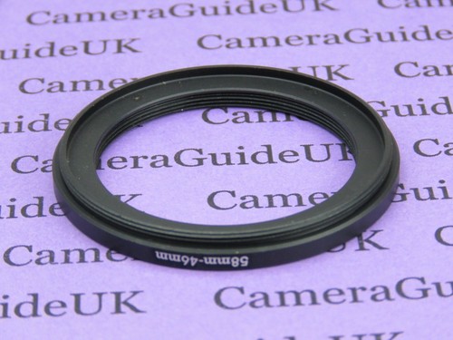 58mm to 46mm 58-46 Male-Female Stepping Step Down Filter Ring Adapter 58mm-46mm - Picture 2 of 2