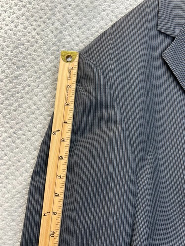 VTG Jhane Barnes Mens 100% Wool Sports Coat Blazer Size 42R Jacket Made in Italy - Picture 19 of 22