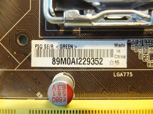 Placa madre Intel ASUS P5Q SE/R, REV.1.00G, LGA775 + CPU C2D E7400 + RAM 1 GB - Imagen 3 de 11