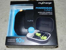 new MyCharge Powergear Tunes Wireless Earbud Charging Case charger power gear