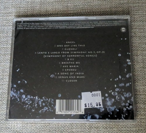 Dreamchaser by Sarah Brightman 2013 New Sealed - Picture 2 of 4