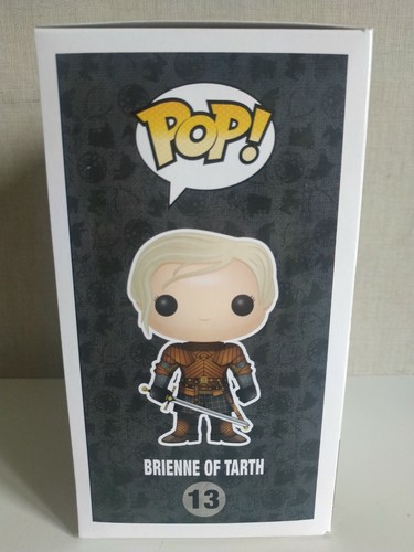 Funko pop Brienne of Tarth Game of Thrones # 13 Pop television - Rare VER FOTOS - Imagen 3 de 12