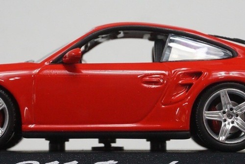 1:43 MINICHAMPS WAP02013116 Dealer-made Porsche 911 Turbo Red model car - Picture 8 of 11