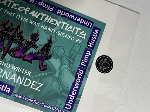 Siria Underworld Pimp Hustla #2W Elias Chatzoudis Signed/COA - Imagen 4 de 4