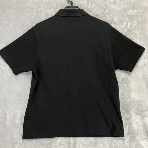 LACOSTE Polo Shirt Mens Size 6 (XL) Black Cotton - Picture 6 of 8