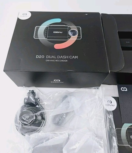 COOAU Dual Dash Cam 1080P Dashcam vorne und innen, integriertes GPS und WiFi D20 - Bild 6 von 8