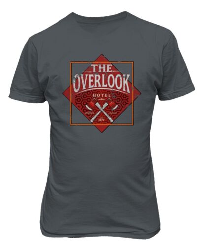 Overlook Hotel Shirt glänzend König Halloween Herren T-Shirt - Bild 12 von 13