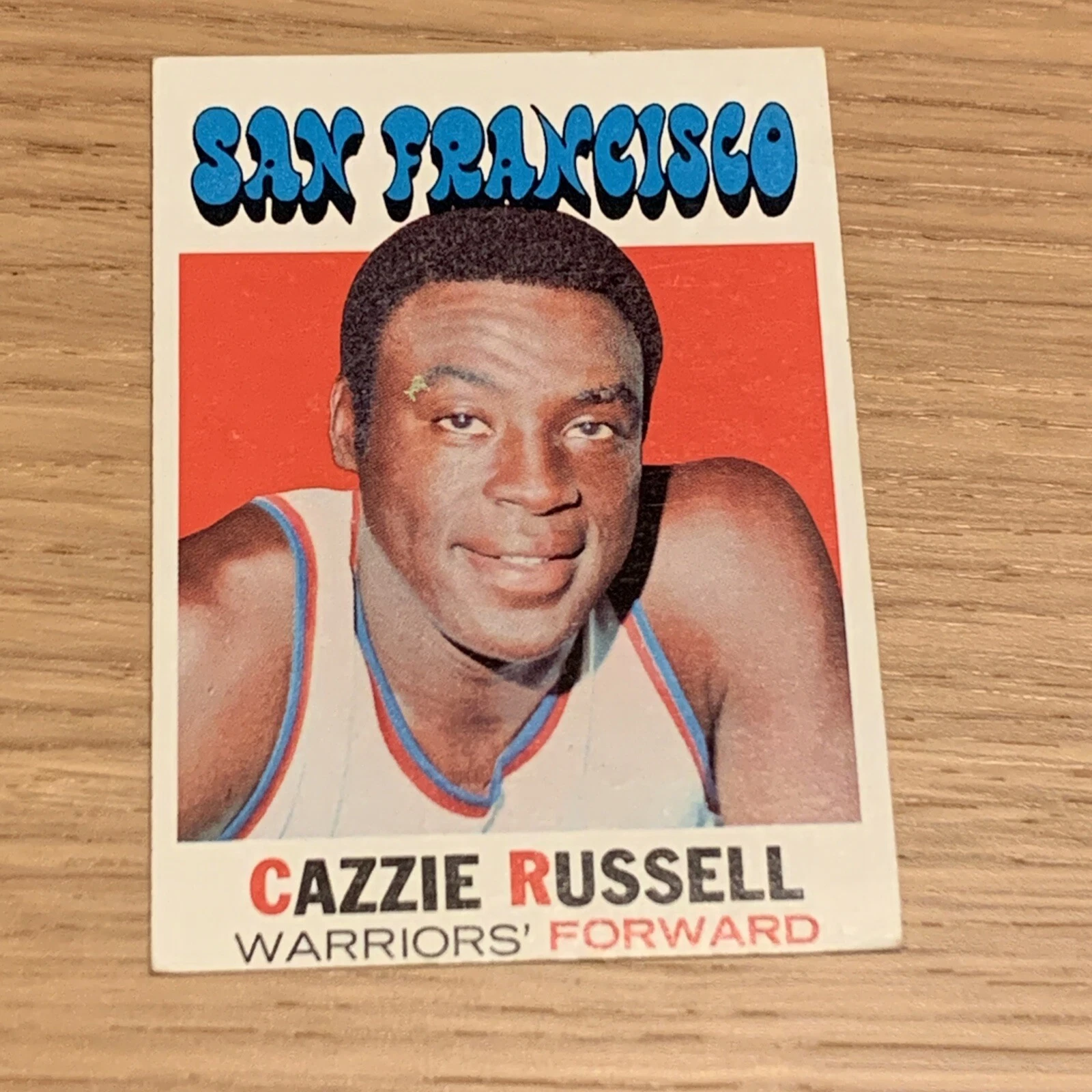 Cazzie Russell trading card