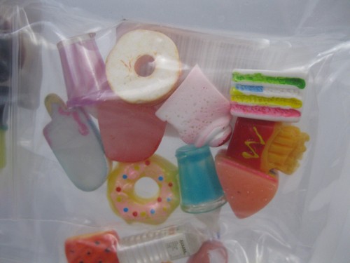 50 Pieces Miniature Food & Drink Doll House Mini Coffee Soda Cake Boba Fries New - Picture 7 of 10