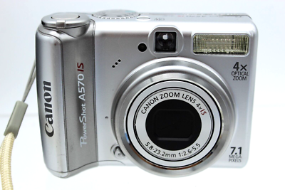 美品 Canon PowerShot A570 IS デジカメ　307 Canon PowerShot A570 Is 7.1 Mega Pixels 4x Optical Zoom