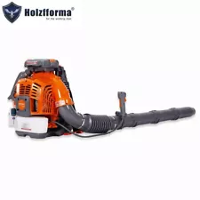 US Holzfforma 75.6cc FL8500 Gas Blower 2 Stroke with 5pcs Blowing Pipe Backpack