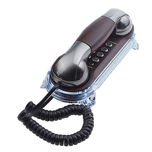 Decorative Wall Telephone Big Button Mechanical Ringer Not Need Power - Zdjęcie 5 z 10