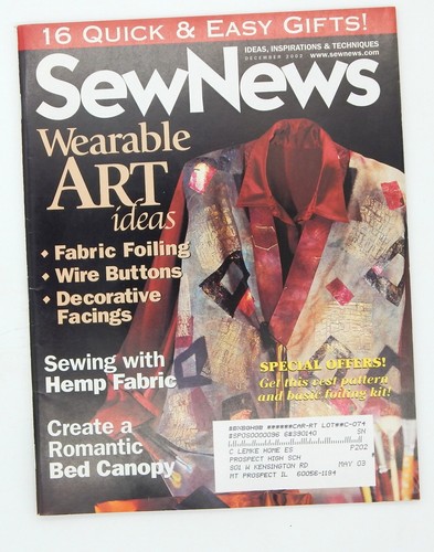 Sew News Magazine Will Combine Shipping! Buy More, Save More! - Picture 67 of 106