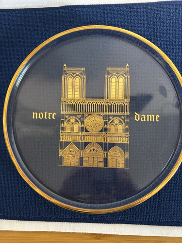 Notre Dame & Westminster Abbey Plates - Edizione Limitata Orrefors Vintage 1971 - Foto 2 di 8