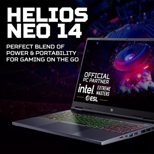 Acer Predator Helios Neo 14 PHN14-51 Gaming Laptop Ultra 7 155H 32GB RAM 1TB SSD - Picture 2 of 16