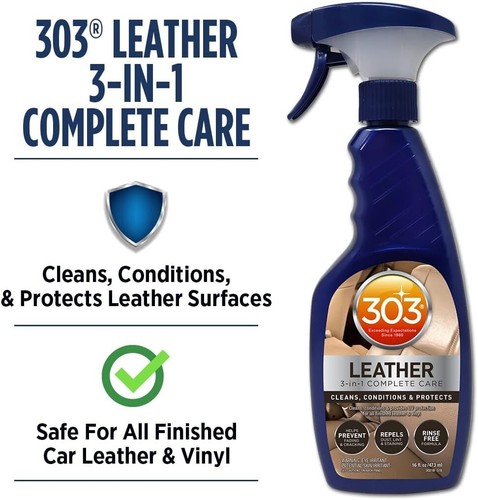 303 3-in-1 Leather Care Spray - Cleans, Conditions & UV Protects - 16 fl. oz. - Picture 4 of 12