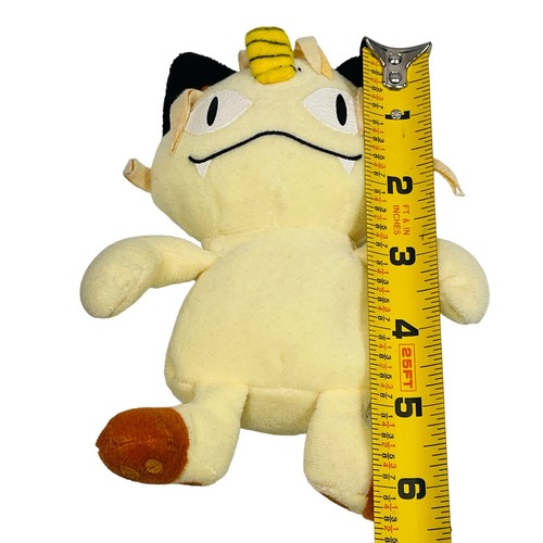 Vintage Nintendo Pokémon 90s Beanie Plush Meowth Arbok + Applause Charmander - Picture 22 of 24