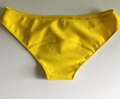 NEW Lisa Marie Fernandez Natalie Bikini Bottom Separate, Lemon Bond (Size 3) - 第 7/12 張圖片