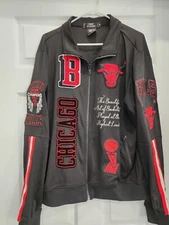 Chicago Bulls Six Time NBA Finals Champions Jacket Size XL