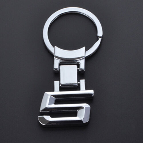 Silver Logo Car Key Chain Key Ring Keychain Keyring For BMW 1 3 5 6 7 8 X Series - Picture 15 of 19