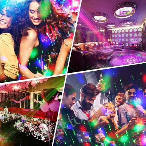 1560 Pattern RGB+UV LED RG Laser Light Projector Stage DJ Disco Party Show Light - Picture 7 of 19