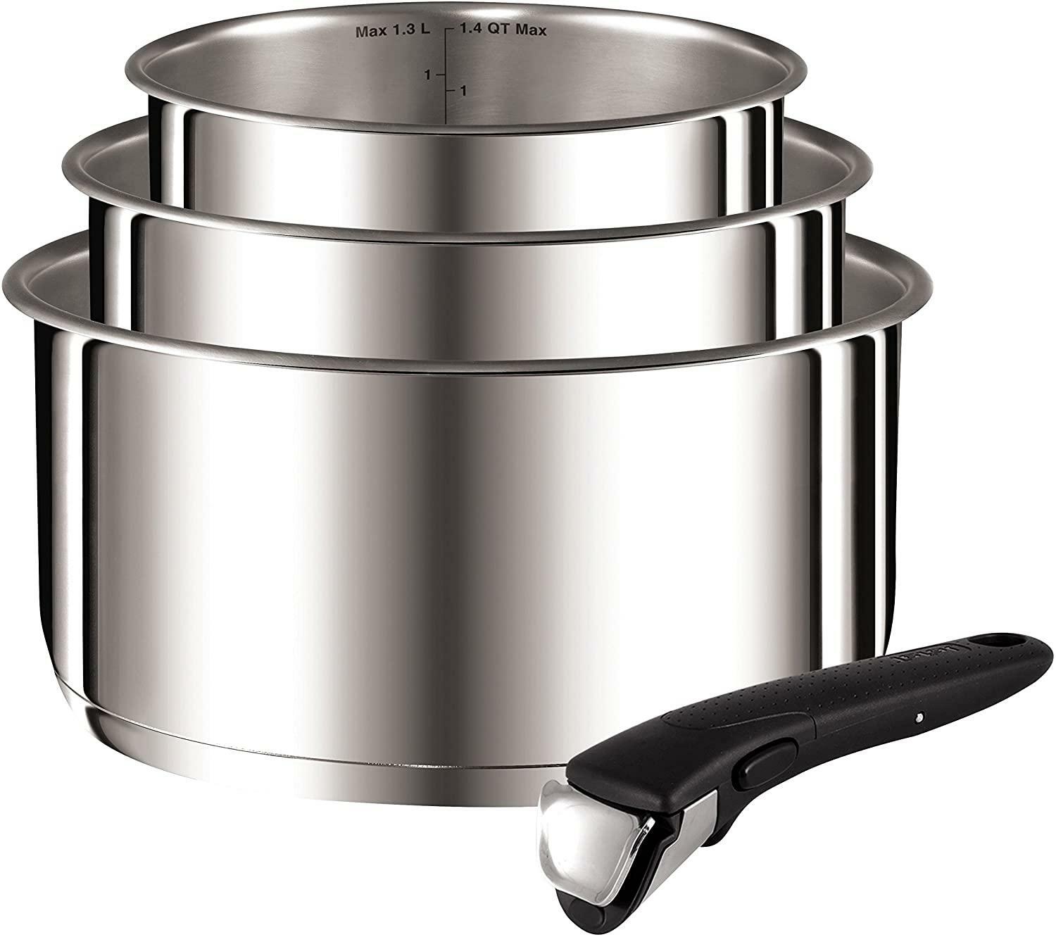 Tefal Ingenio Preference Casseroles 16/18/20 Cm + 1 ...