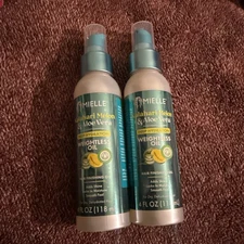 Two Mielle Kalahari Melon & Aloe Vera Deep Hydration Weightless Oil 4 Fl Oz